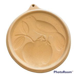 American Folk Art Museum - Stoneware Cookie Mold - Bird